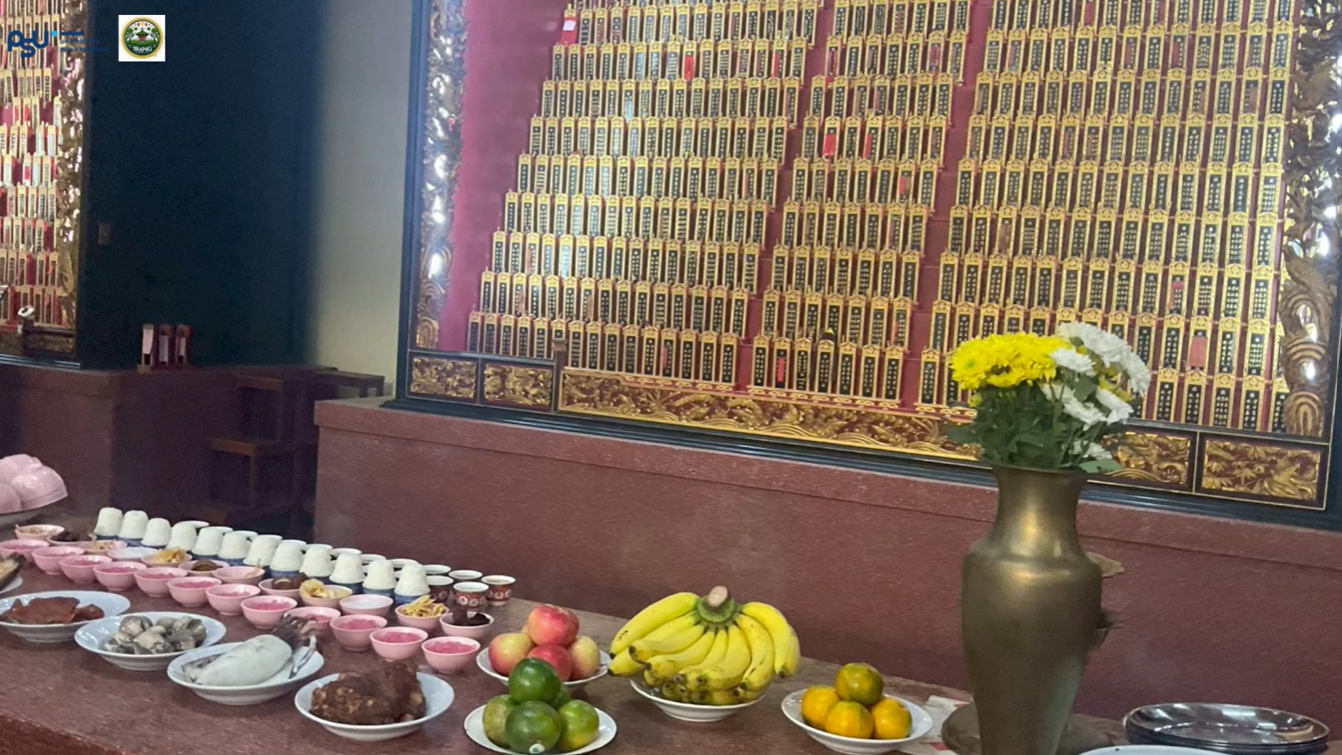 Read more about the article พิธีไหว้สักการะป้ายชื่อบรรพบุรุษ ณ มูลนิธิกุศลสถานตรัง (ตรัง ดัง เด่นฯ EP2)